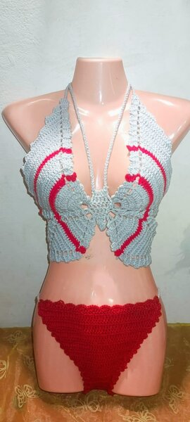 Bikini crochet fait main