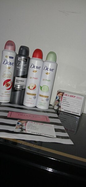 Lot de déodorants Dove