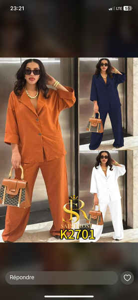 Ensemble élégant femme