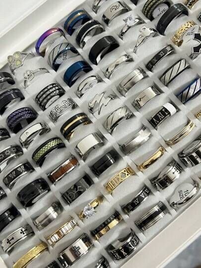 Bagues homme élégantes