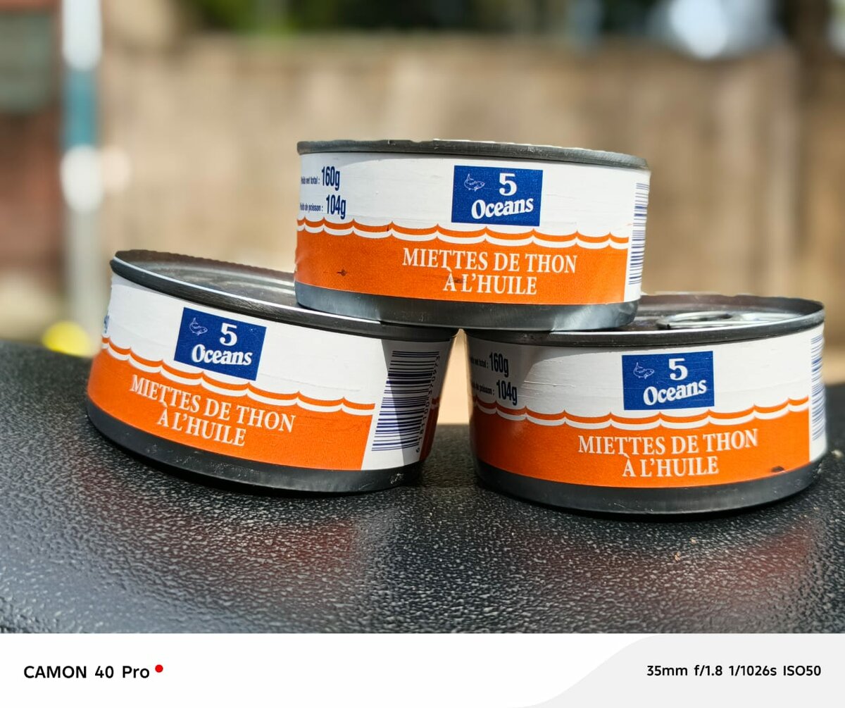 Conserve de thon en boîte - Rio Mare et 5 Oceans