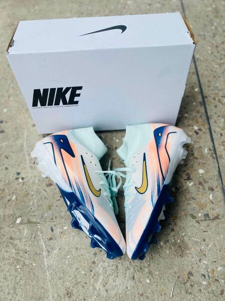 Adidas and nike football boots