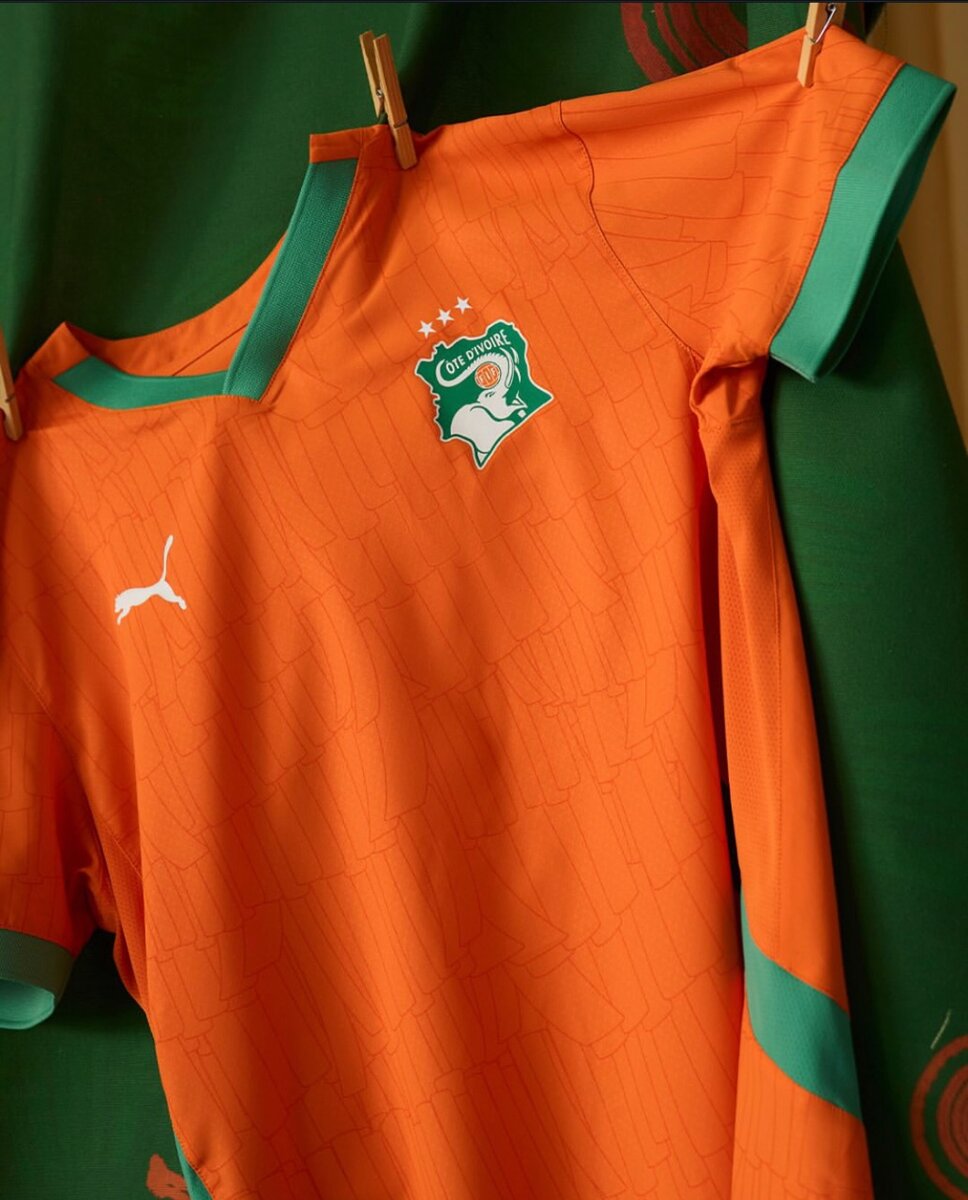 Maillot domicile de Côte dIvoire