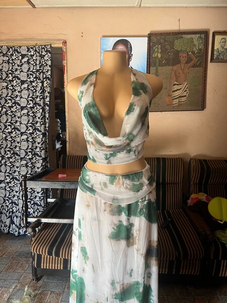 Robe dos nu bohème chic