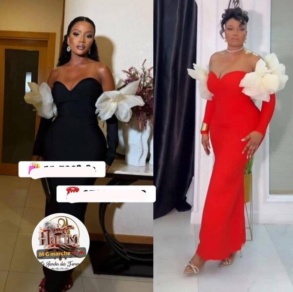 Robe longue élégante soirée