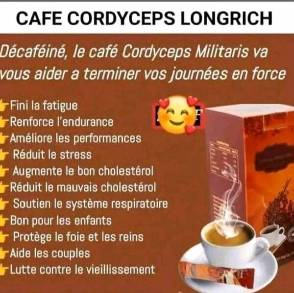 Café Cordyceps Longrich