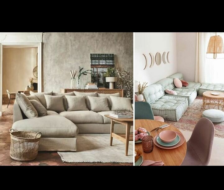 Canapé d'angle convertible