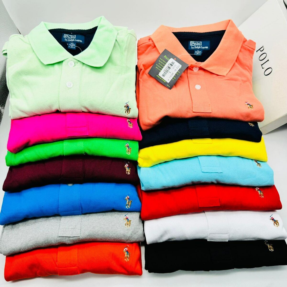 Original Polo T shirt. Smooth and rough Surface.