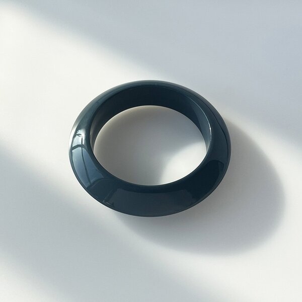 Slanted Edged Acrylic Bangles