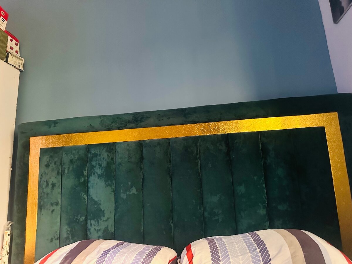 Bed frame with drawer