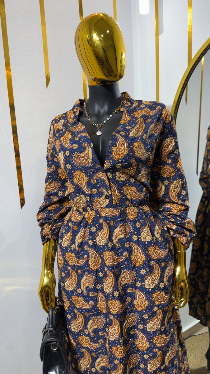 Robe Maxi Imprimé Bohème