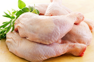 Cuisses de poulet fraîches