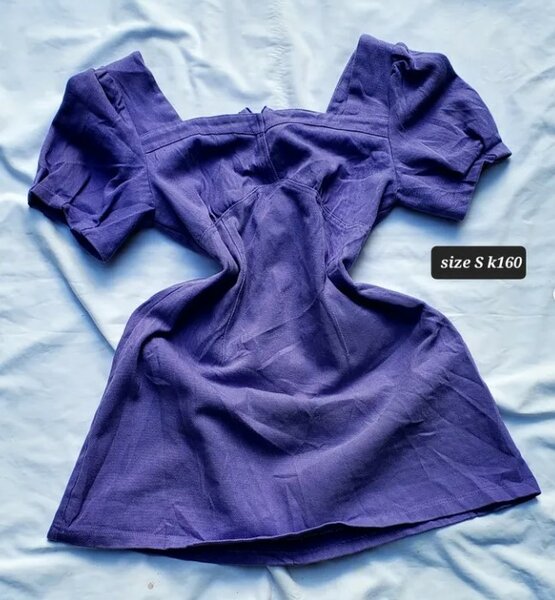 Comfortable and stylish women's dress purple