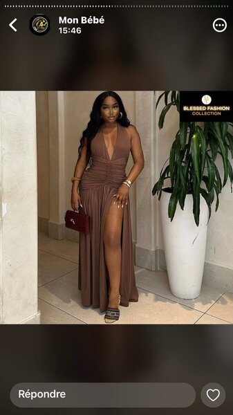 Pantalon large blanc femme