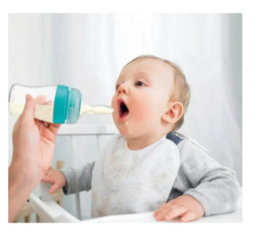 Weaning Bottle With Spoon