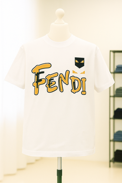 T-shirt Fendi blanc