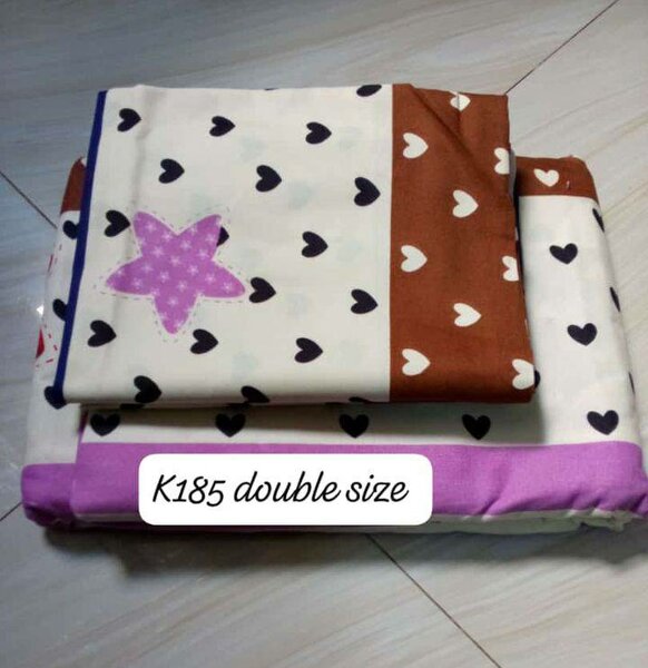 A set of beautiful and soft bed linen (double size)