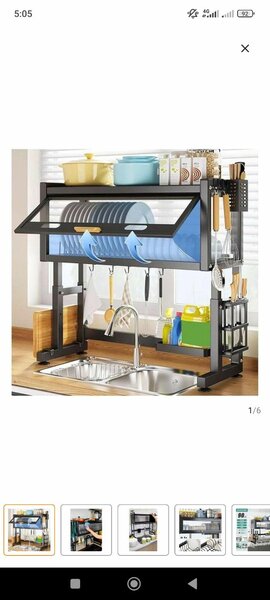 Égouttoir à vaisselle réglable