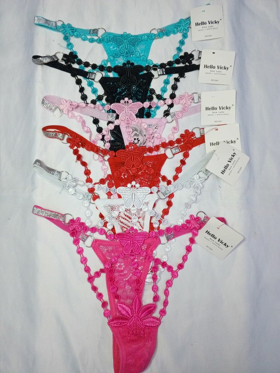 String sexy dentelle floral