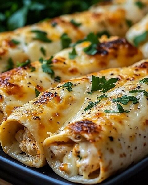 4 Crêpes creamy (aux fromages)