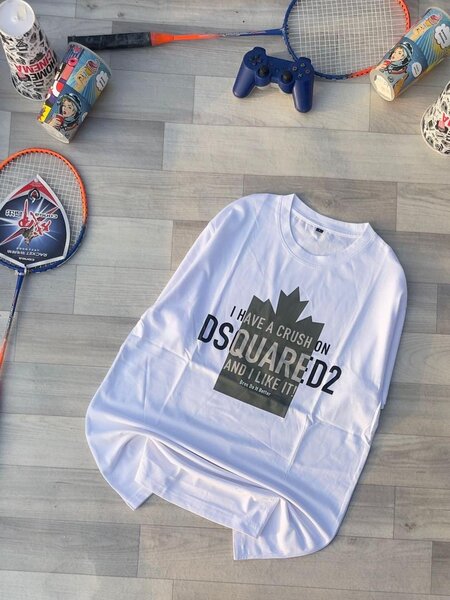 T-shirt imprimé unisexe tendance