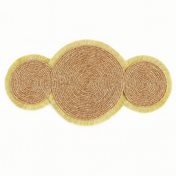 Chemin de table en chanvre