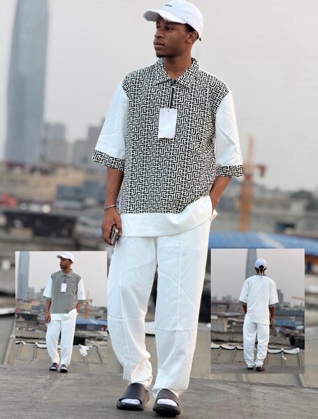 Chemise Homme 'Doux Noir'