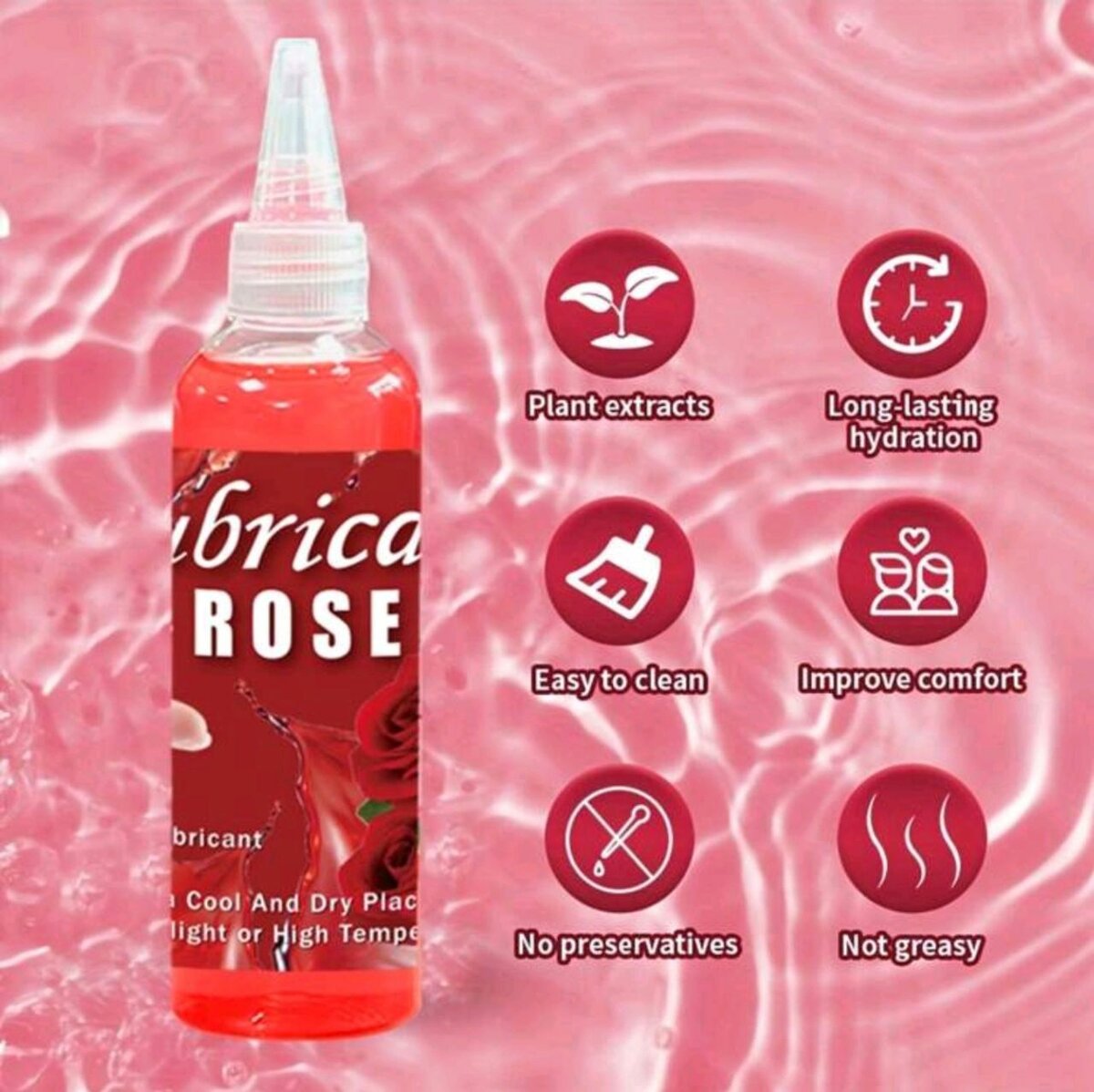 Lubrifiant Rose Nature 50 ml