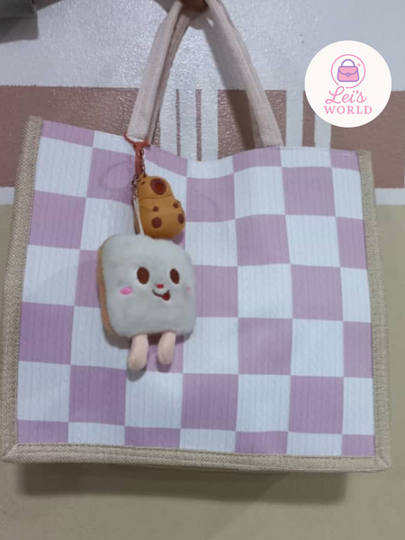 Sac à main vichy kawaii