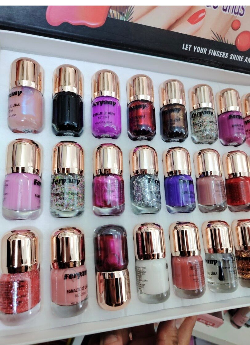 Lot de Vernis à Ongles Brillants