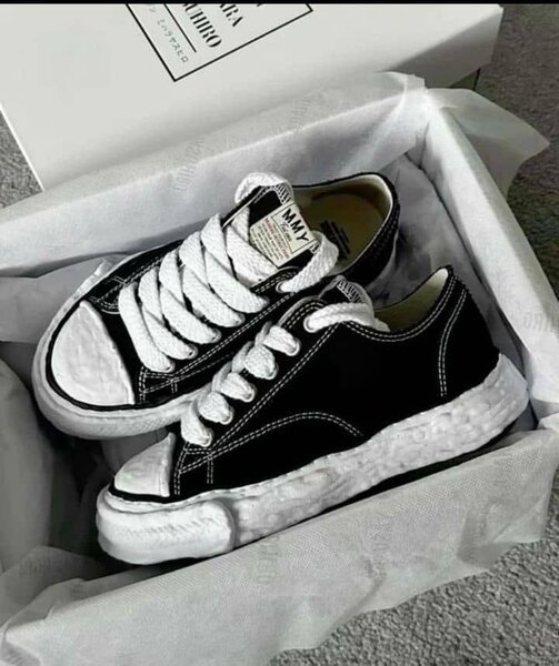 Baskets noires mode unisexe