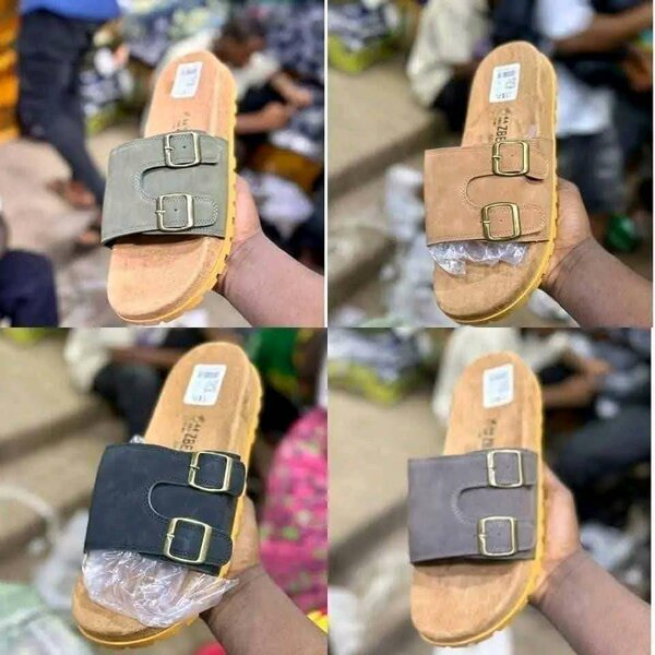 Sandales confortables à boucles