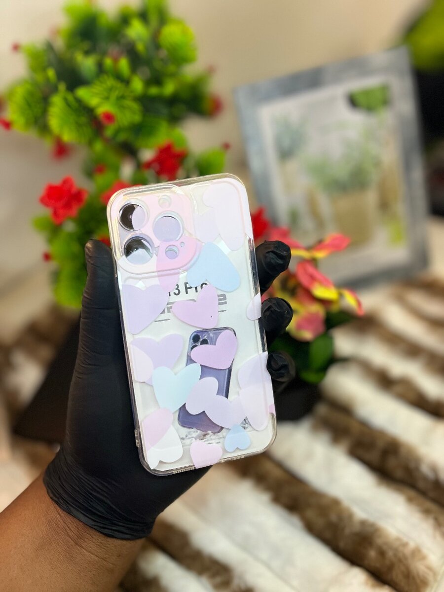Coque iPhone voyage motif coeur