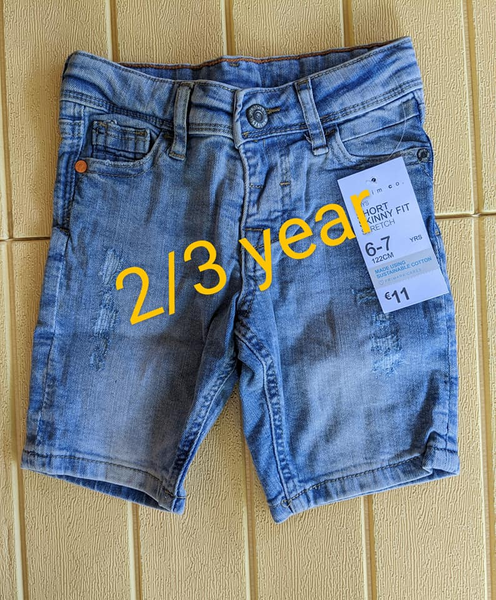 KIDS DENIM SHORTS
