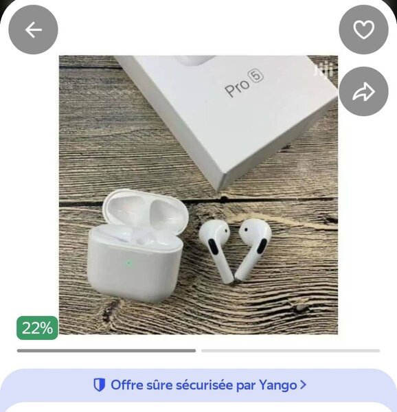 Écouteurs sans fil Pro 5