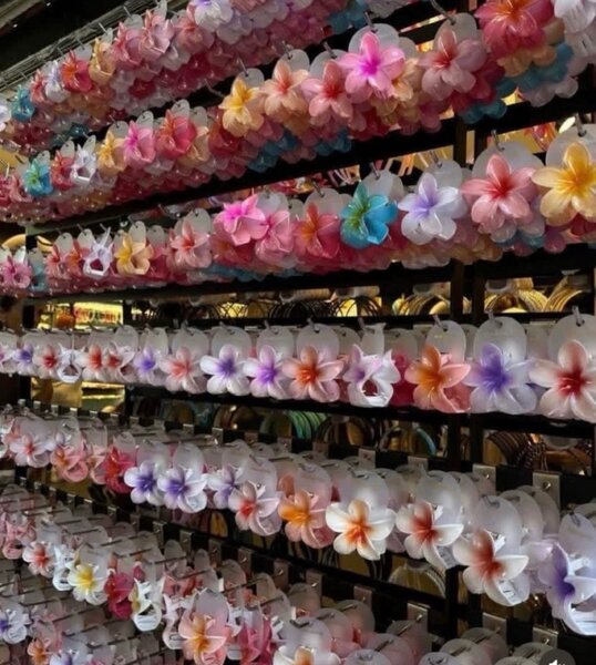 Épingles à cheveux fleuries