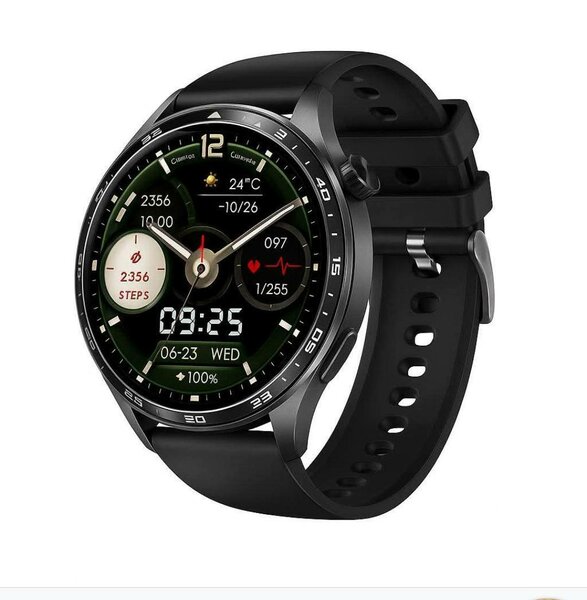 Montre connectée fitness noire