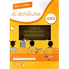 Cahier d'écriture CE2