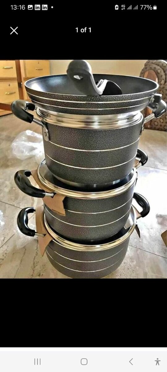 High grade non stick cookware 4set