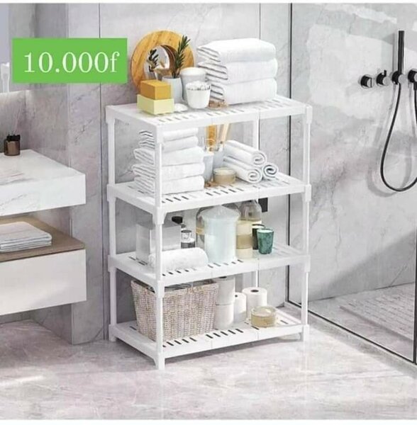 Étagère en plastique solide 