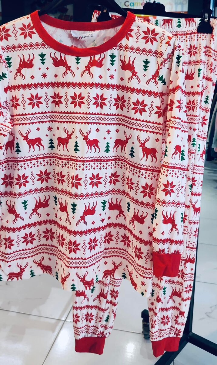 Pyjama en flanelle à carreaux