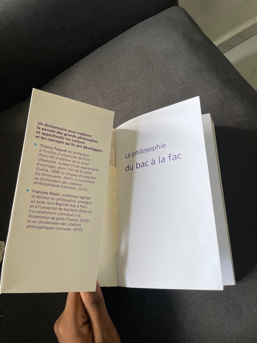 Dictionnaire de la Philosophie Larousse