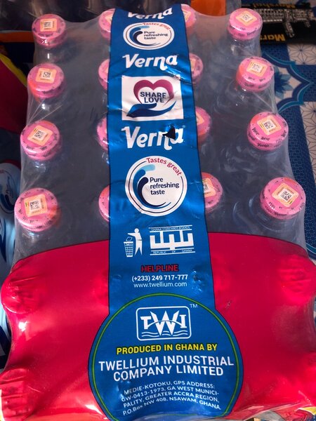 Verna purified water