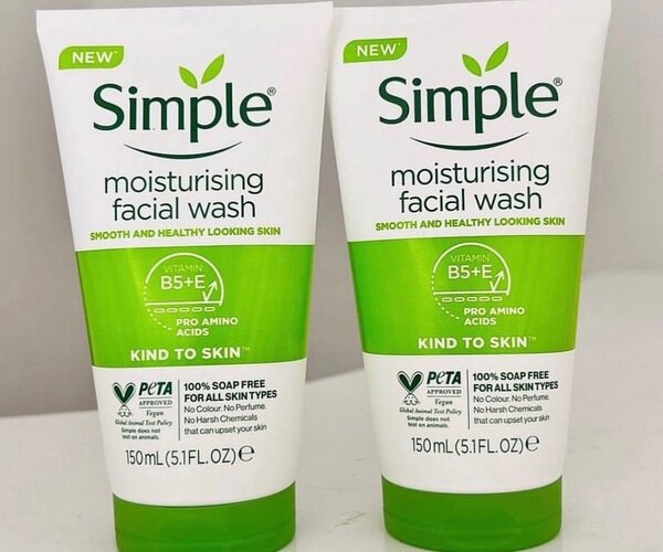 Simple face wash