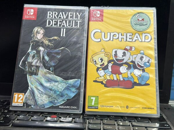 Bravely Default II & Cuphead Nintendo Switch