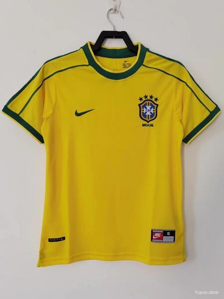 Brésil maillot foot retro 1998