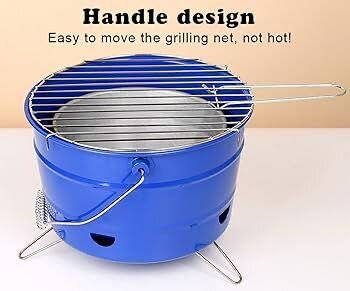 Barbecue Portable Bleu