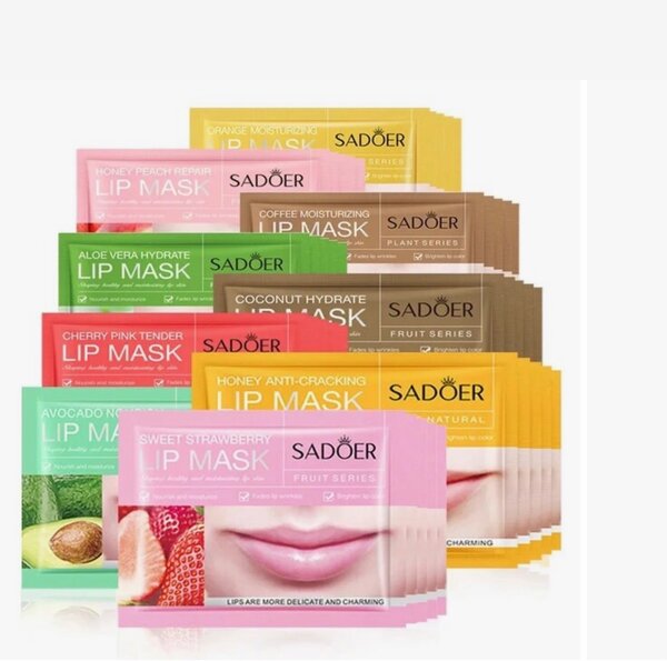 SADOER Face sheet mask, lip and eye mask