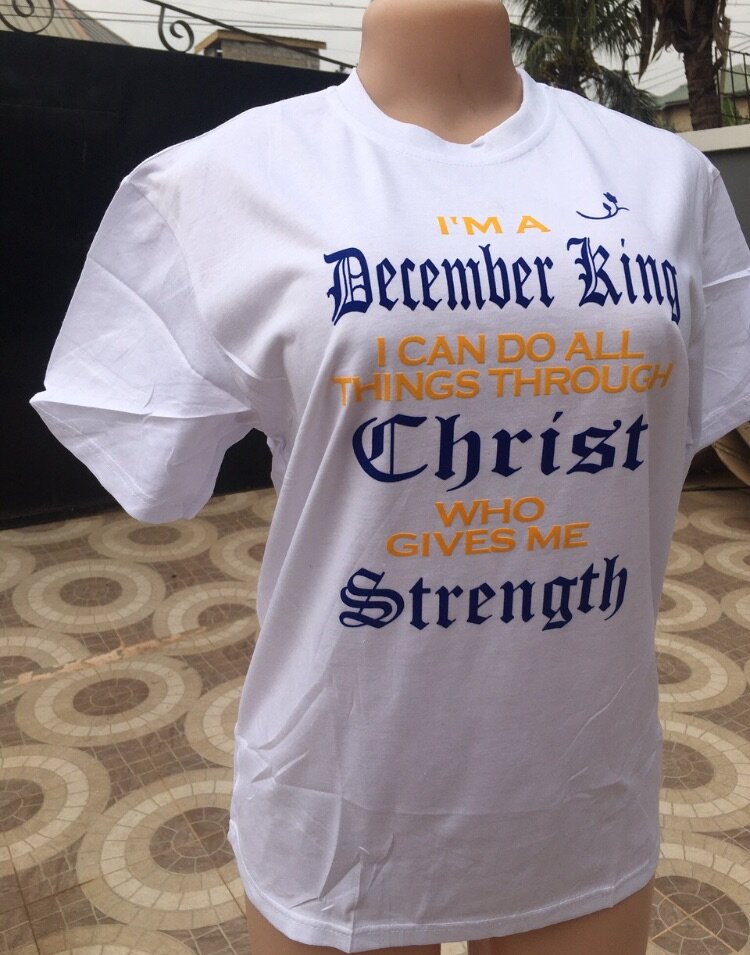 Scripted Birthday Tee