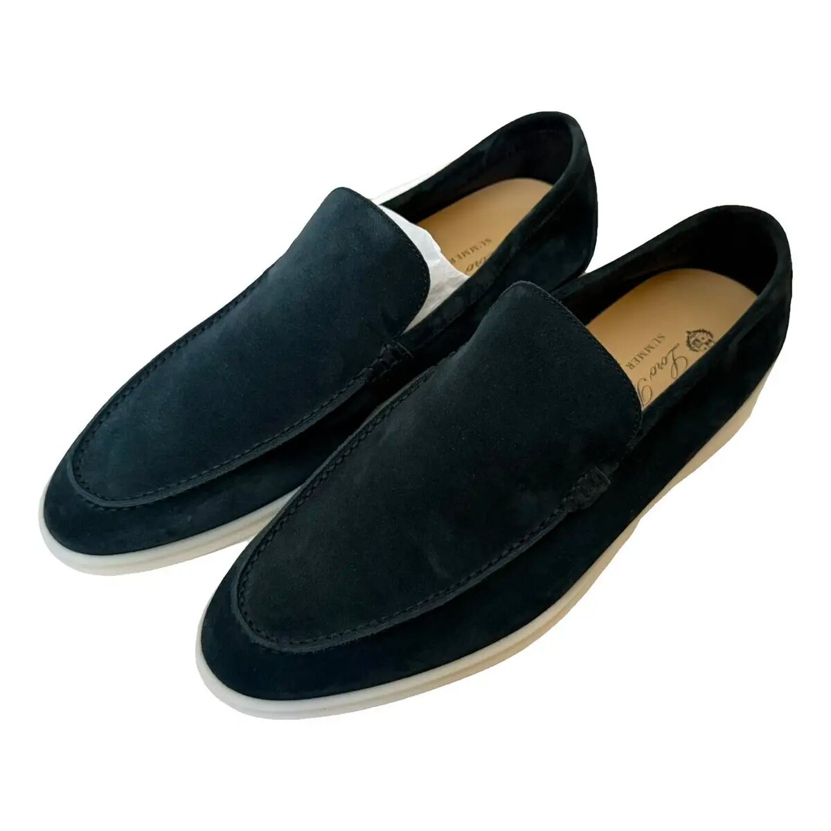 Mocassins en daim pour homme
